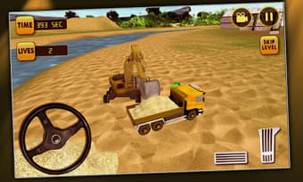 Excavator Simulator River Sand