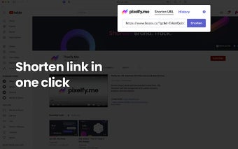 Pixelfy Link Shortener - Custom URL Shortener