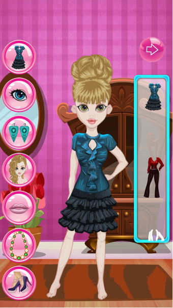 Fashion Girls Dress Up Top Model Styling Makeover