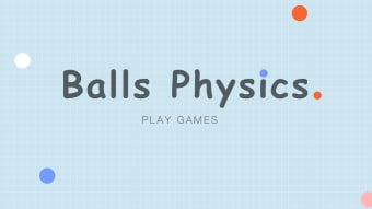 Physics Balls-Darw a line