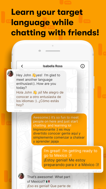 Langiddy: Chat Connect Learn