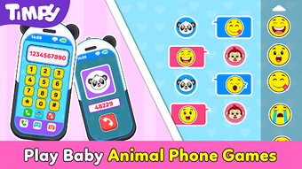 Timpy Kids Phone: Animal Games