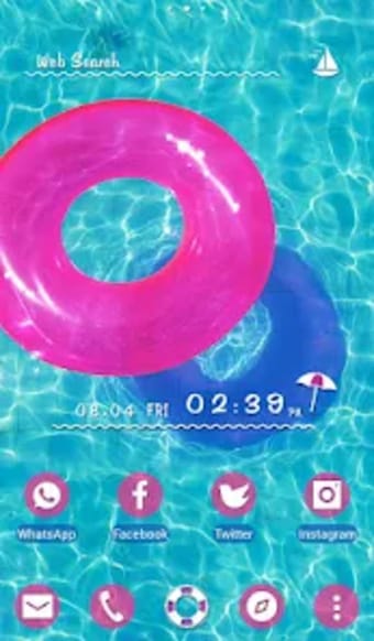 Pink Floaty Ring Theme