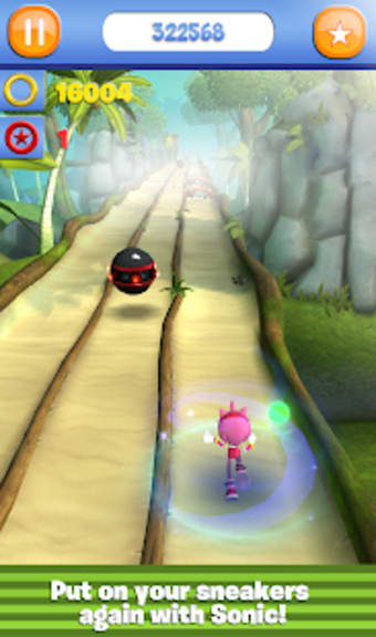 The Adventures of Sonic in Jungle Dash 3D