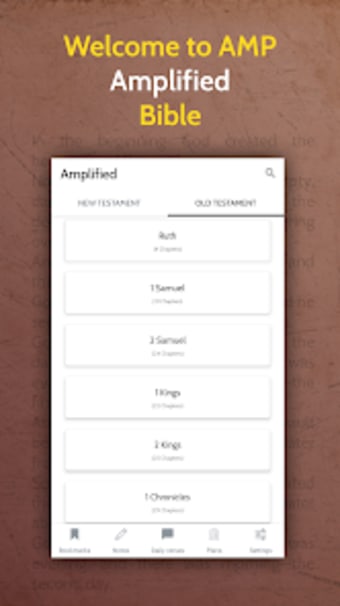Amplified Bible app: offline