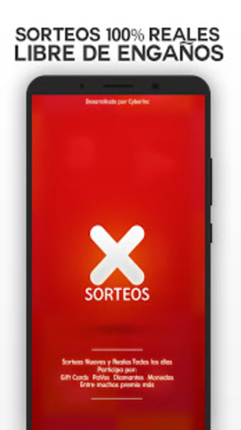 XSorteos - Sorteos De PaVos y Gift Card - CyberInc