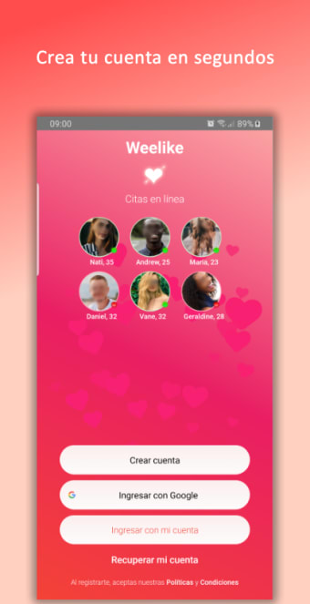 Weelike - chat and video calls