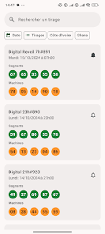 Résultats Loto Bonheur