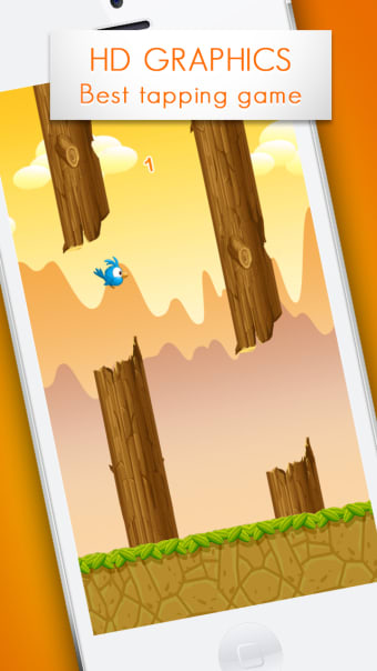 Flappy Bird: Cute birdie with tiny wings - FREE