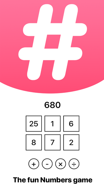 Digits fun number game