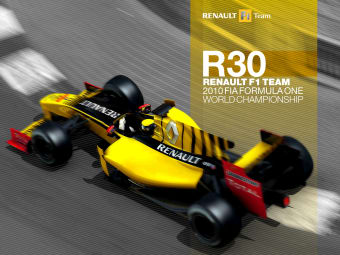 Renault R30 Launch 2010 Wallpaper