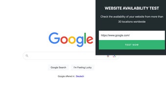 Website Availability Test