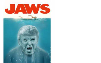 Donald Trump to the Music of 'Jaws'