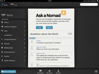 Ask a Nomad