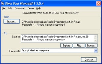 River Past Wave@MP3