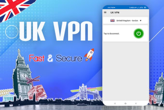 UK VPN - Unlimited  Fast VPN