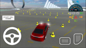 Corolla Car Parking Simulation