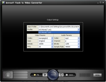 Anvsoft Flash to Video Converter