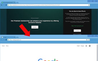 Picarto Link Warning Redirect