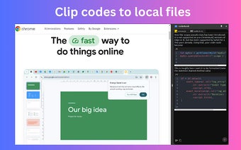 codeBook - clip code to local files