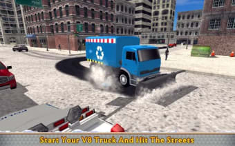 City Truck Snow Cleaner