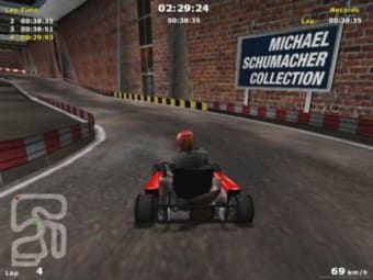 Michael Schumacher Kart