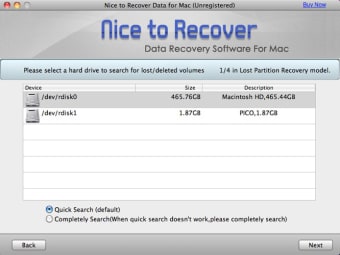 Nice to Recover Data