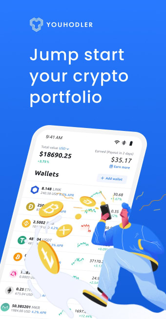 YouHodler - Bitcoin Wallet