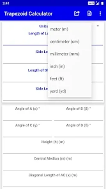 Trapezoid Calculator