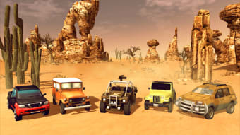 Offroad Jeep Drift Desert Race