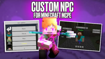 Custom NPC for Minecraft MCPE