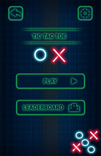 Tic-Tac-Toe Glow: X O puzzle Game