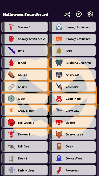 Halloween Soundboard App