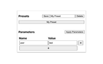 Query Parameters Editor