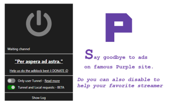 Purple Ads Blocker