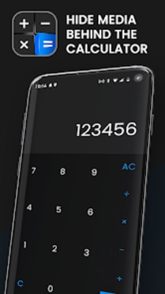 Calculator Hide app photo lock