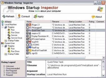 Windows Startup Inspector