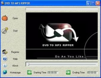DVD To MP3 Ripper