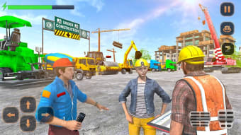 City Road Construction Games
