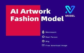 AI Artwork-Fashion Model By Stable Diffusion