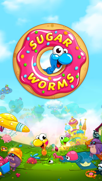 Sugar Worms: Match  Blast