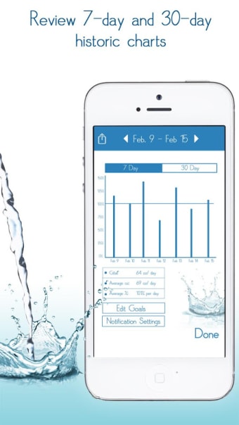 Daily Water Tracker Reminder - Hydration Log