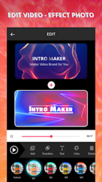Intro Maker With Music Video Maker  Video Editor