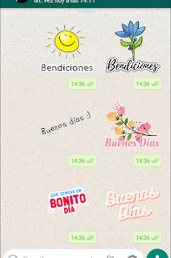 WAStickerApps Buenos Días