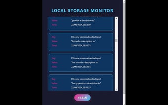 LocalStorage Watcher