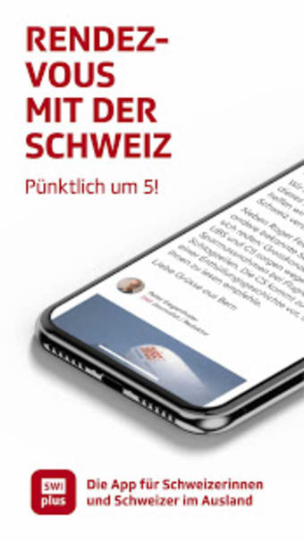 SWI plus - Das Briefing aus der Schweiz