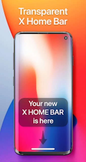 Transparent iOS X - Home Bar