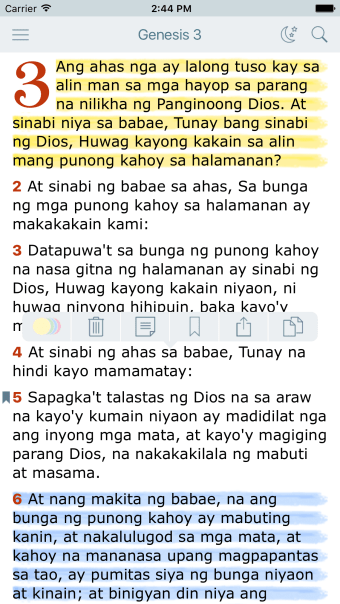 Ang Dating Biblia. Filipino