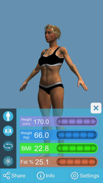 BMI 3D Body Mass Index 3D