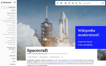 Wikiwand: Wikipedia Modernized